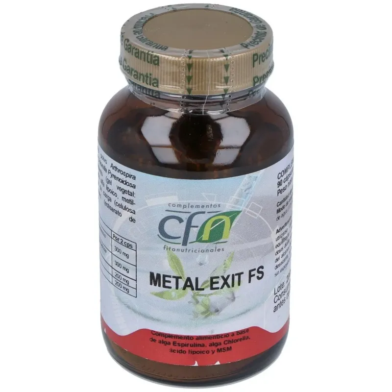 Cfn metal exit fs 90caps | Farmacia Barata
