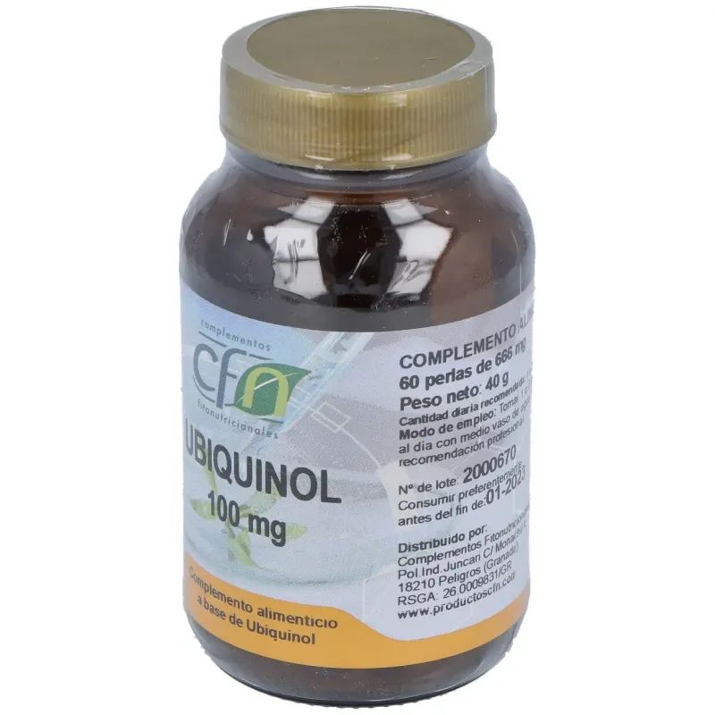 Ubiquinol 100mg. 60perlas | Farmacia Barata