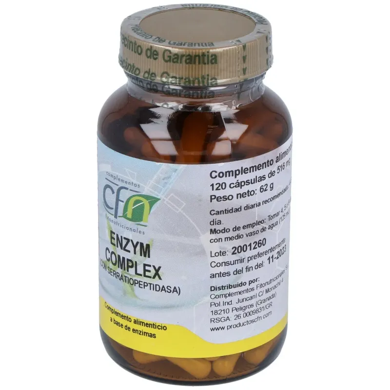 Cfn enzym complex 120caps | Farmacia Barata