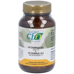 Cfn Vitamina D3 + K2, 60 cápsulas