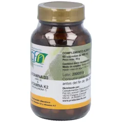Cfn vitamina d3+k2 60caps | Farmacia Barata Cfn vitamina d3+k2 60caps | Farmacia Barata