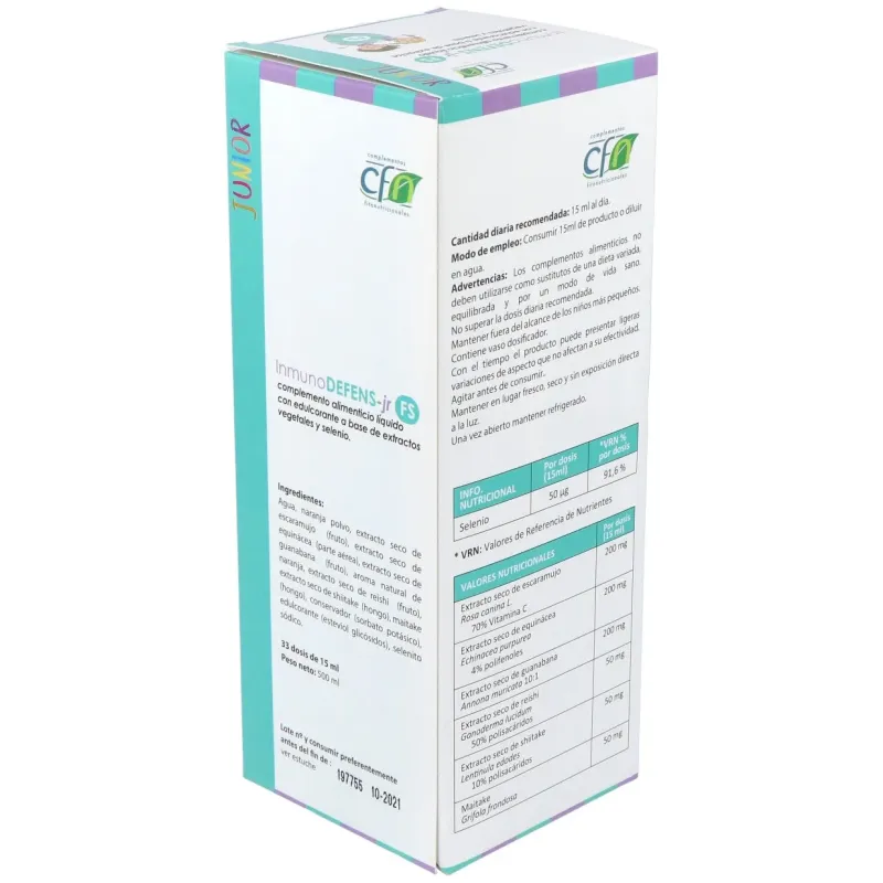 Inmuno defen junior 500ml. | Farmacia Barata