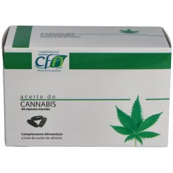 Aceite de cannabis 1000mg. 60cap.blandas