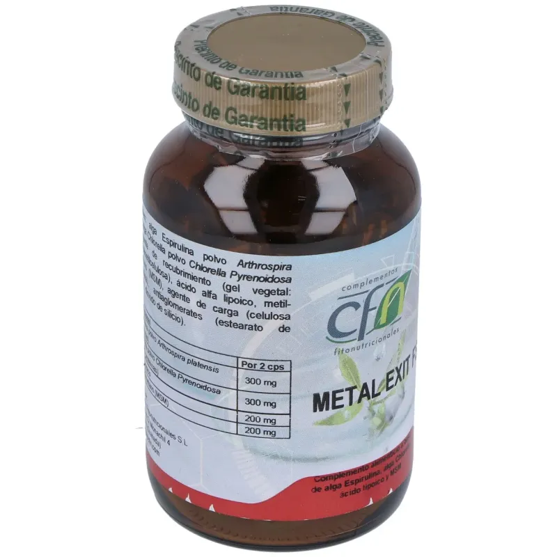 Cfn metal exit fs 90caps | Farmacia Barata