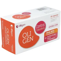 Ifigen oligen control colesterol dha 80% 60caps | Farmacia Barata