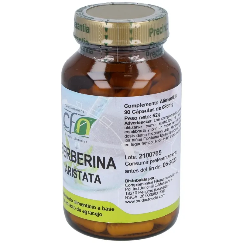 Cfn berberina aristata 90comp | Farmacia Barata