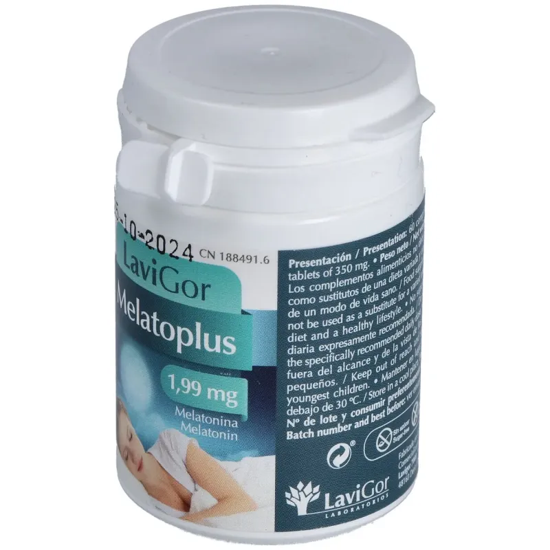 Melatoplus melatonina 1,99mg. 60comp. | Farmacia Barata Melatoplus melatonina 1,99mg. 60comp. | Farmacia Barata