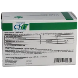 Aceite de cannabis 1000mg. 60cap.blandas | Farmacia Barata