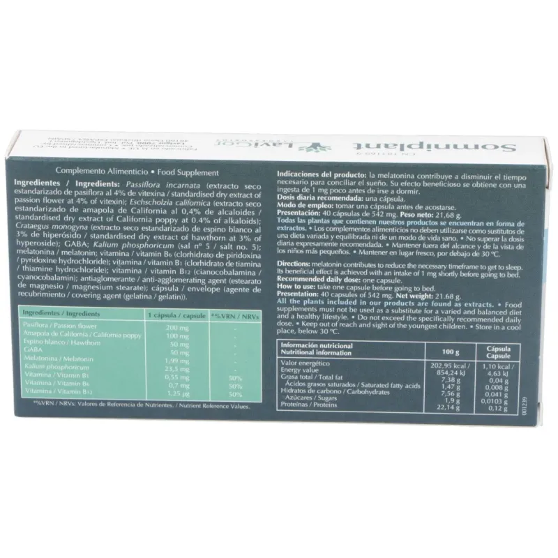 Lavigor somniplant 40caps | Farmacia Barata Lavigor somniplant 40caps | Farmacia Barata