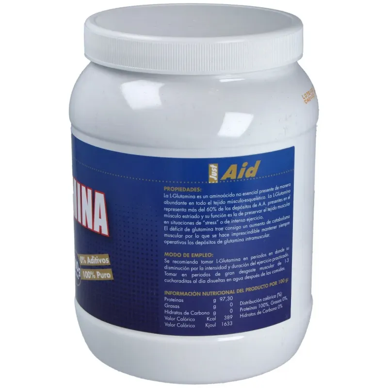 L-glutamina pura polvo 500gr. | Farmacia Barata L-glutamina pura polvo 500gr. | Farmacia Barata