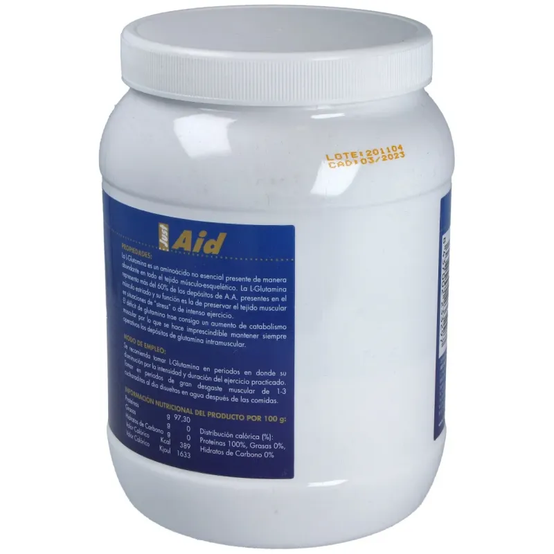 L-glutamina pura polvo 500gr. | Farmacia Barata L-glutamina pura polvo 500gr. | Farmacia Barata