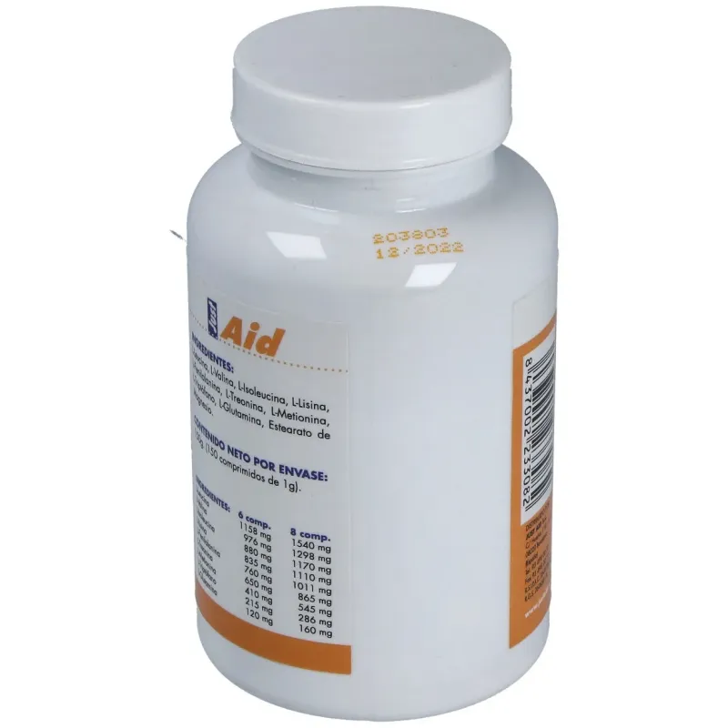 Amino just eaa (aminoacidos esenciales) 150comp. | Farmacia Barata