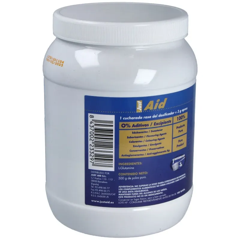 L-glutamina pura polvo 500gr. | Farmacia Barata L-glutamina pura polvo 500gr. | Farmacia Barata