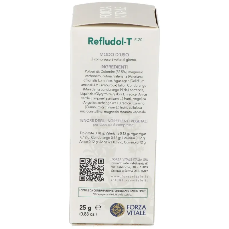 Refludol (dolomite composta) 25gr.comprimidos | Farmacia Barata