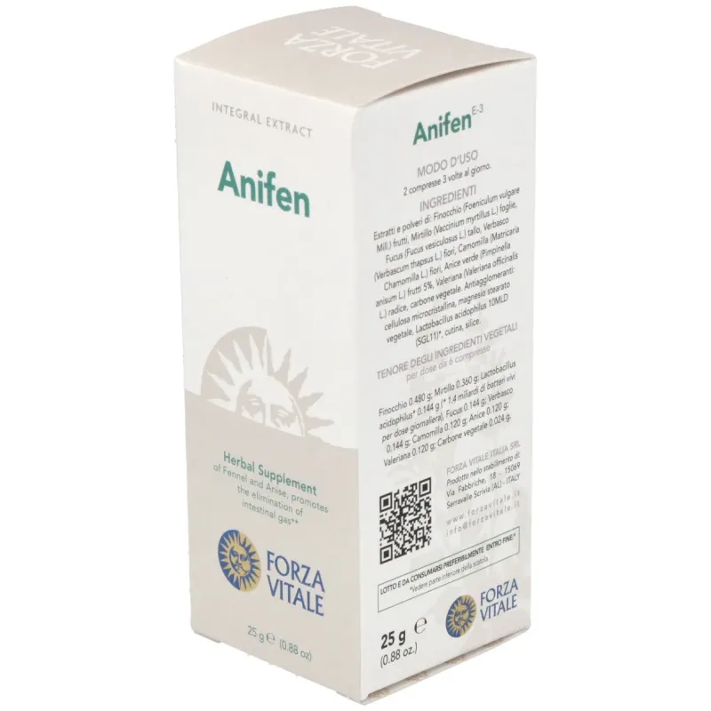 Anifen (anice composto) gases 25gr.comprimidos | Farmacia Barata