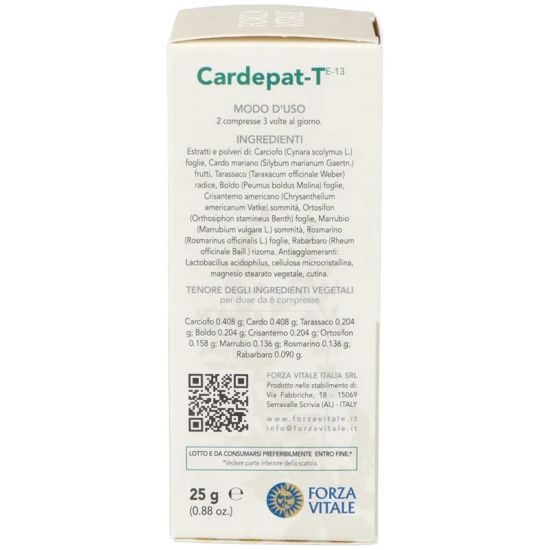Cardepat-t carciofo composto hepatico 25gr.comp. | Farmacia Barata Cardepat-t carciofo composto hepatico 25gr.comp. | Farmacia Barata