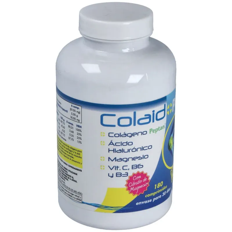 Colaid plus colageno,ac.hialuronico 180comp. | Farmacia Barata
