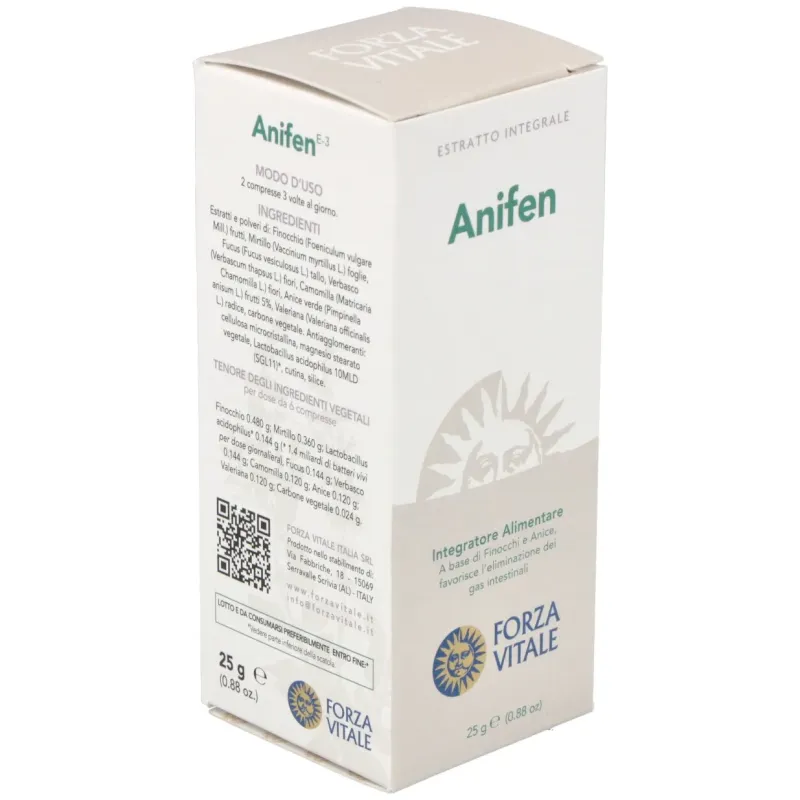 Anifen (anice composto) gases 25gr.comprimidos | Farmacia Barata