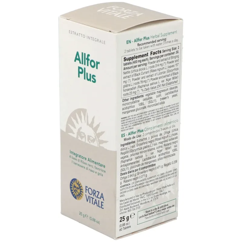 Allfor plus 25gr.comprimidos | Farmacia Barata