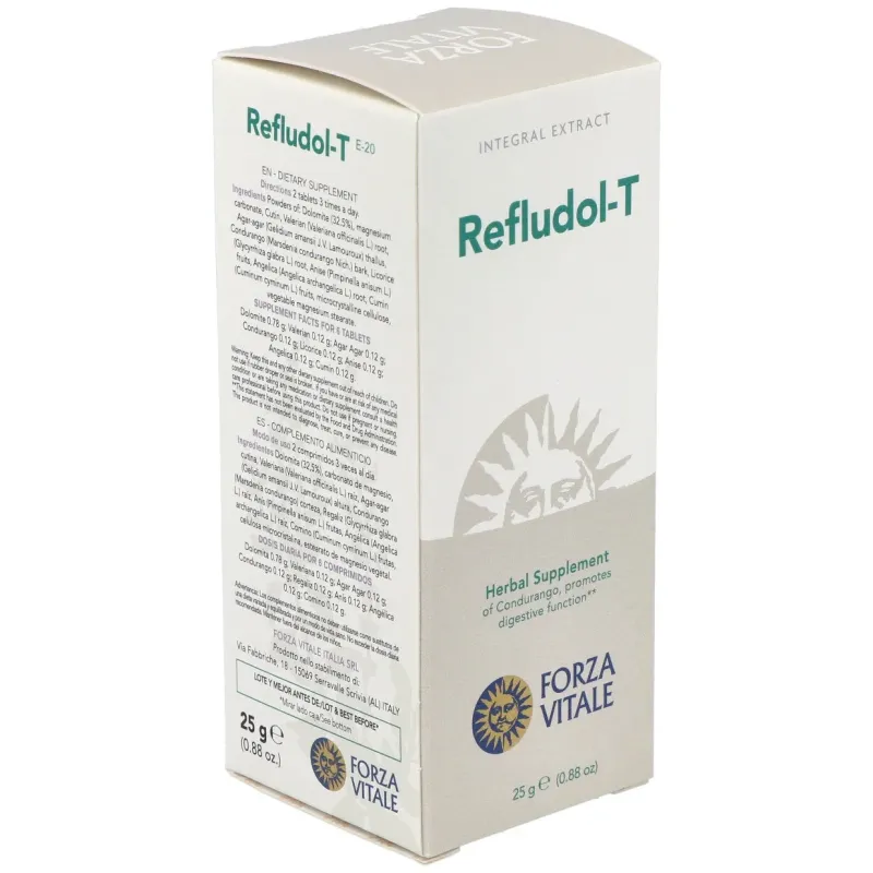 Refludol (dolomite composta) 25gr.comprimidos | Farmacia Barata