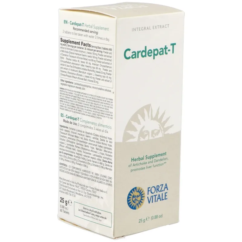 Cardepat-t carciofo composto hepatico 25gr.comp. | Farmacia Barata Cardepat-t carciofo composto hepatico 25gr.comp. | Farmacia Barata