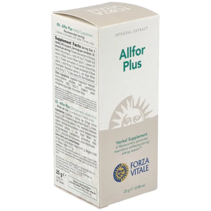 Allfor plus 25gr.comprimidos | Farmacia Barata