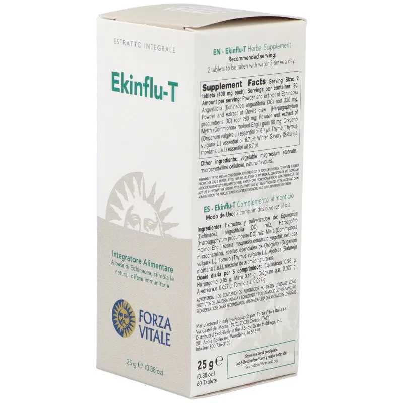Ekinflu-t defensas 25gr.comprimidos | Farmacia Barata