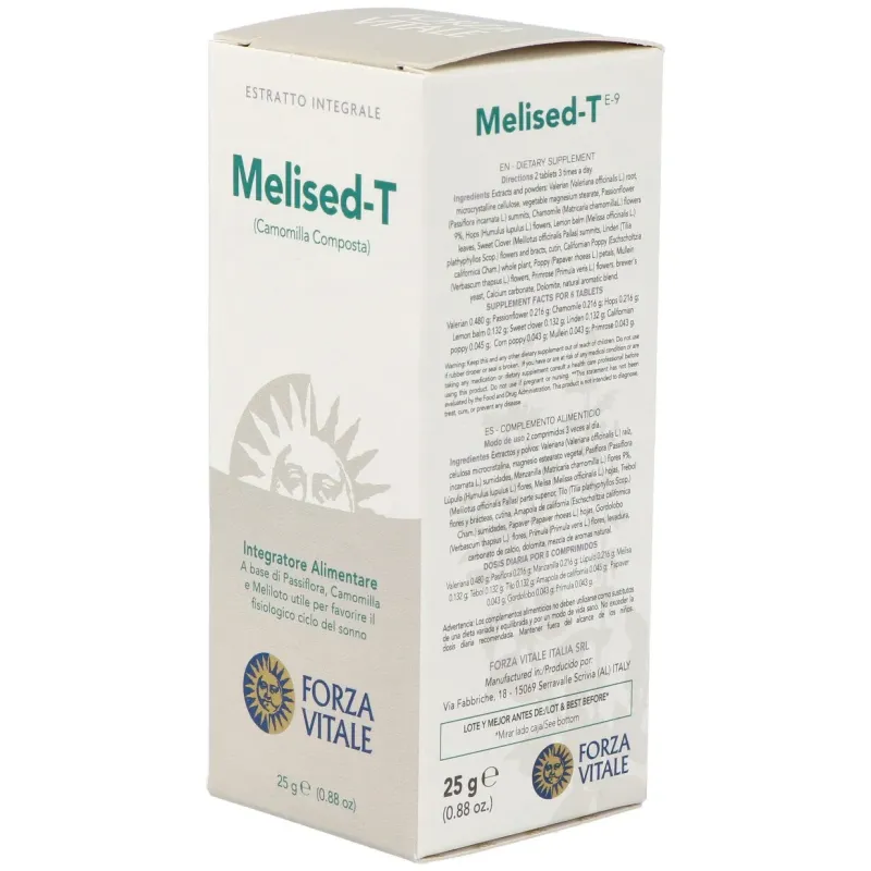 Melised-t (camomila composta) relaj. 60comp | Farmacia Barata