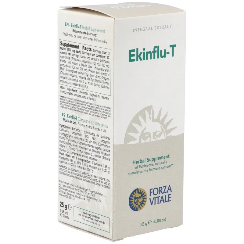 Ekinflu-t defensas 25gr.comprimidos | Farmacia Barata