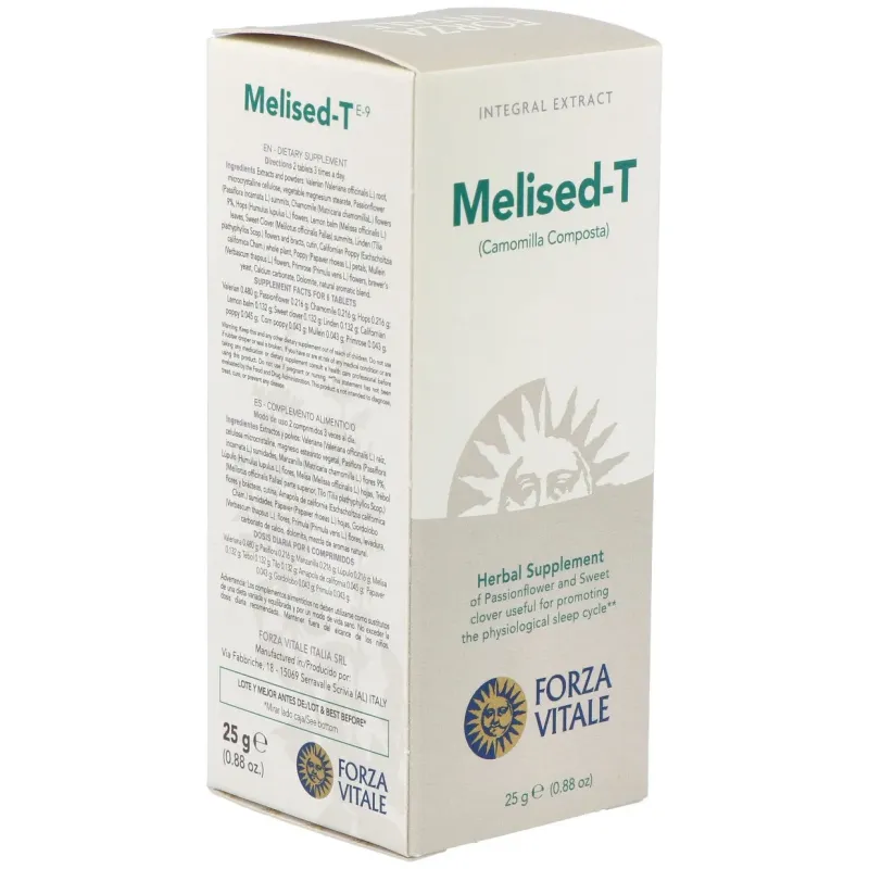 Melised-t (camomila composta) relaj. 60comp | Farmacia Barata