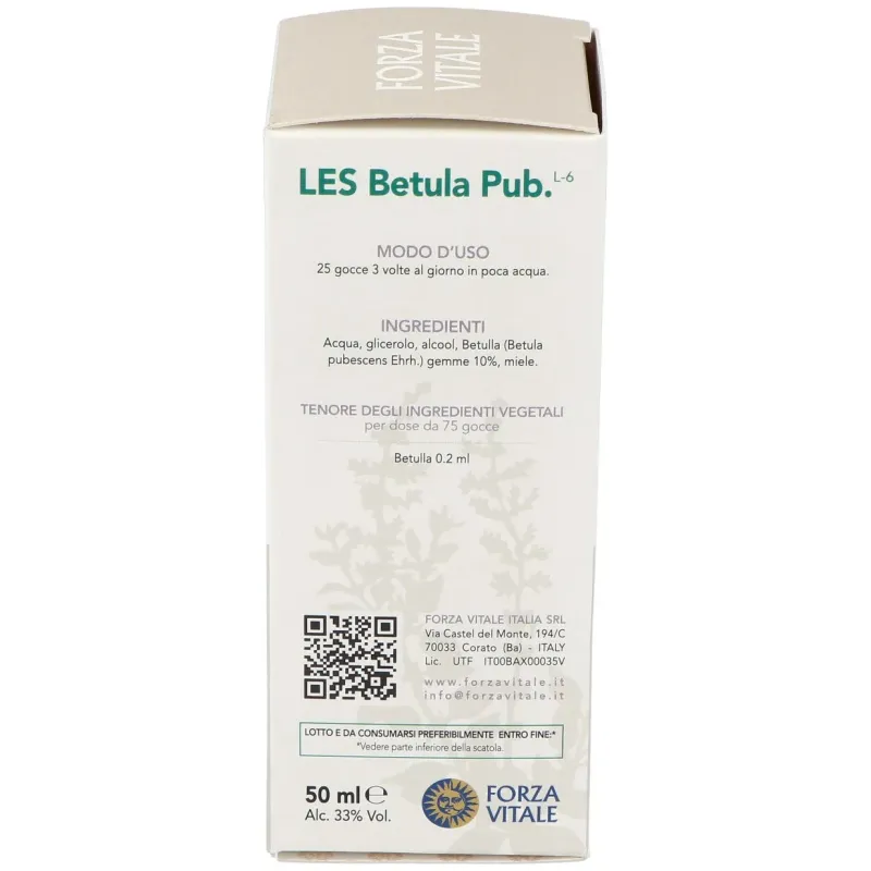 Les betula pubescens abedul 50ml. | Farmacia Barata