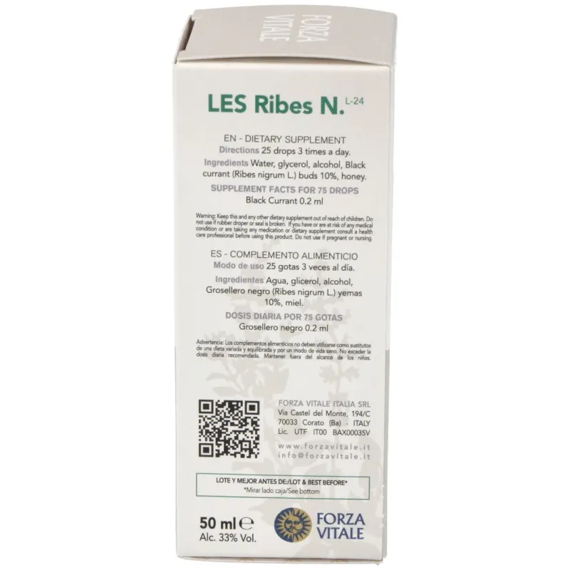 Les ribes nigrum grosellero negro 50ml. | Farmacia Barata