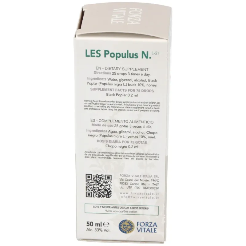 Les populus nigra chopo negro 50ml. | Farmacia Barata