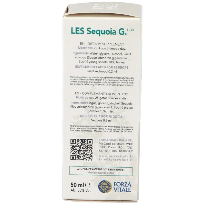 Les sequoia gigantea secoya 50ml. | Farmacia Barata