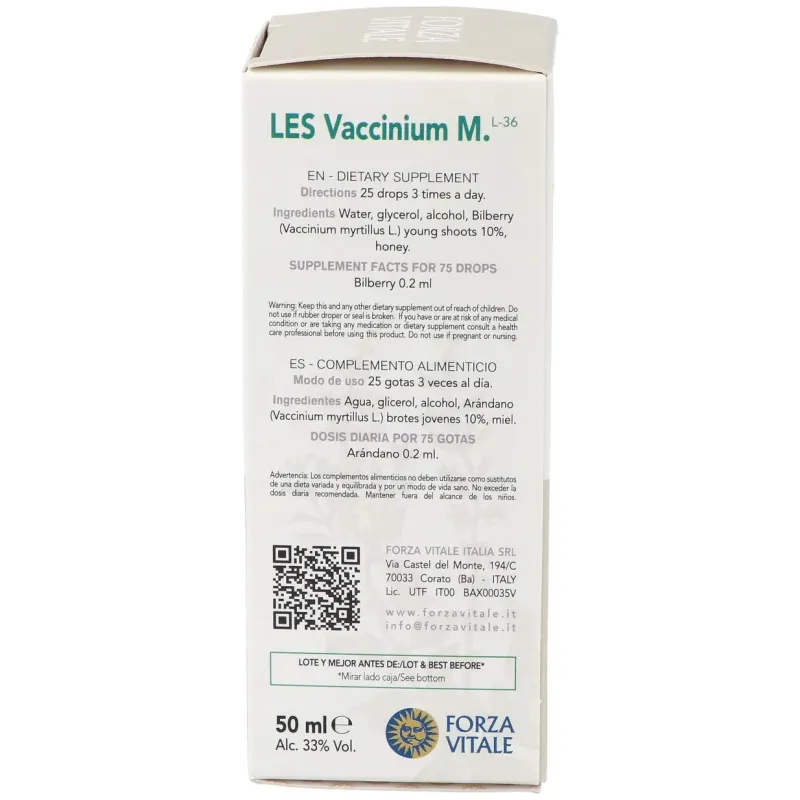 Les vaccinium myrtillus arandano negro 50ml. | Farmacia Barata