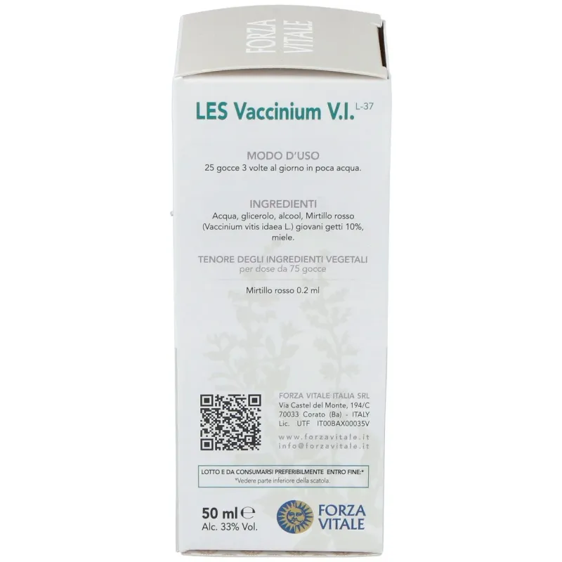 Les vaccinium vitis idaea arandano rojo 50ml. | Farmacia Barata