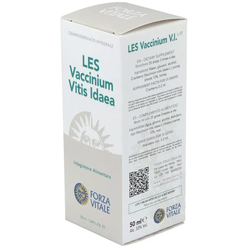 Les vaccinium vitis idaea arandano rojo 50ml. | Farmacia Barata