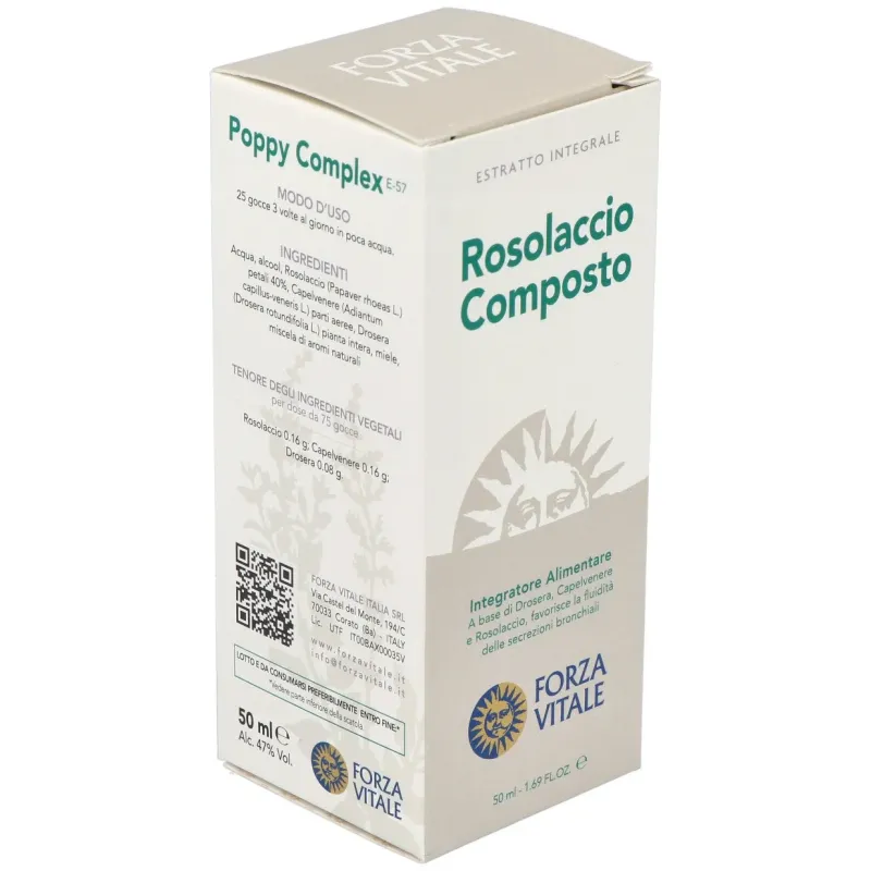 Rosolaccio composto extracto 50ml. | Farmacia Barata