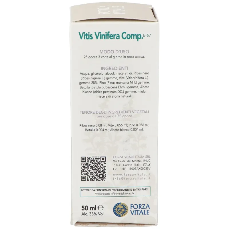 Vitis vinifera composta extracto 50ml. | Farmacia Barata