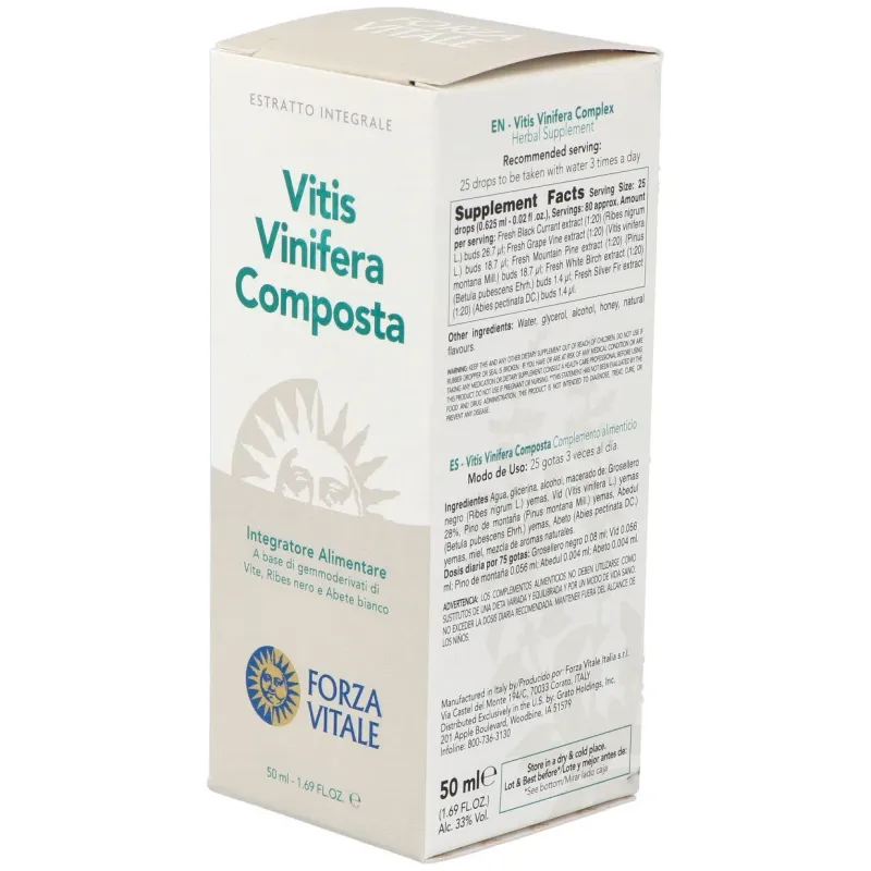 Vitis vinifera composta extracto 50ml. | Farmacia Barata