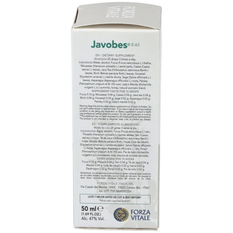 Javobes extracto 50ml. | Farmacia Barata