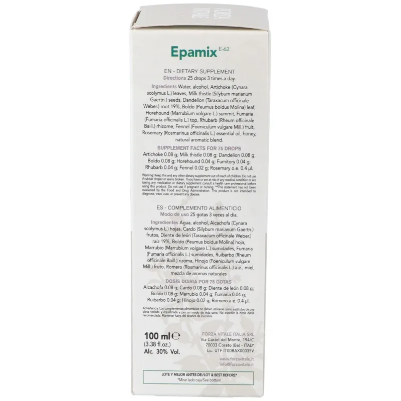 Epamix tarassaco plus (diente de leon) ext. 100ml. | Farmacia Barata