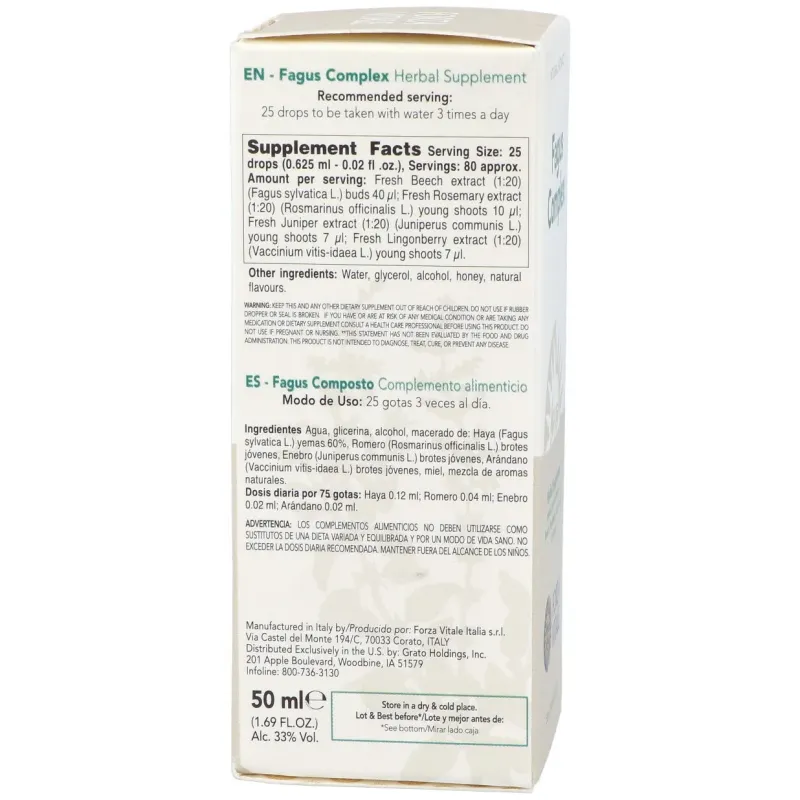 Fagus composto extracto 50ml. | Farmacia Barata