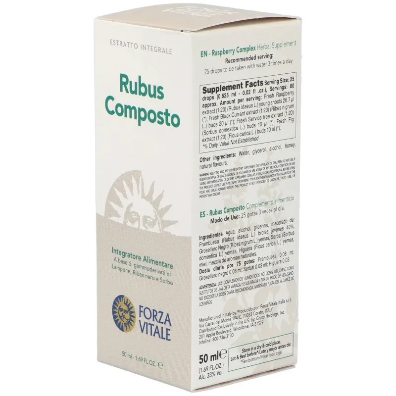 Rubus composto extracto 50ml. | Farmacia Barata