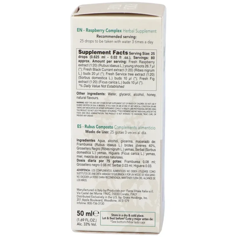 Rubus composto extracto 50ml. | Farmacia Barata