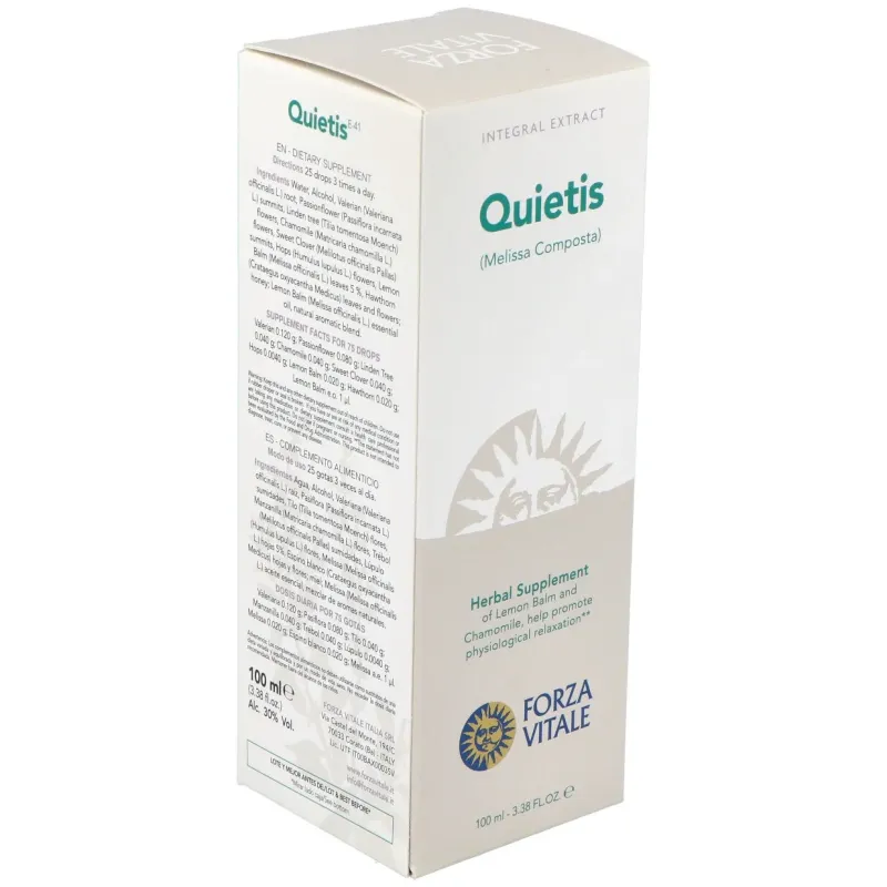 Quietis (melissa composta) extracto 100ml. | Farmacia Barata