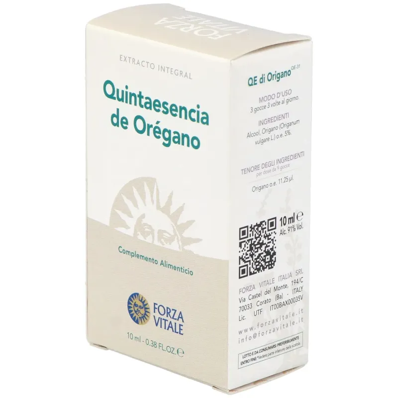 Quinta esencia oregano (origano)10ml. | Farmacia Barata