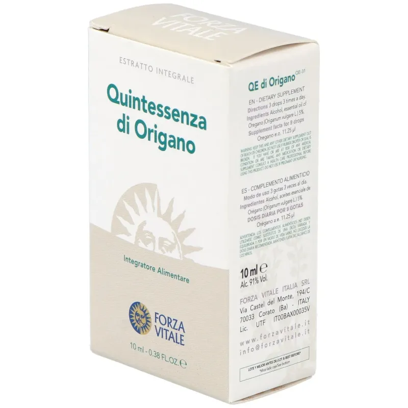 Quinta esencia oregano (origano)10ml. | Farmacia Barata