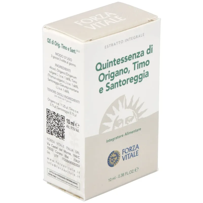 Quinta esencia oregano-tomillo-ajedrea 10ml. | Farmacia Barata