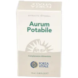 Aurum potable (oro) metal espagirico 10ml. | Farmacia Barata
